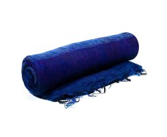 Meditations/Shavasana Decke 115x245cm gestreift blau/violett
