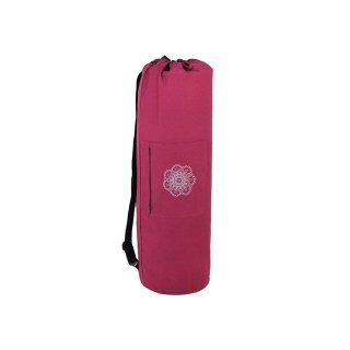 Mandala Tasche Baumwolle aubergine bis 66cm