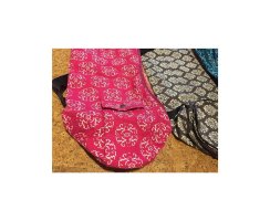 Lotustasche gemustert braun